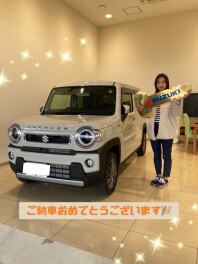 ハスラーご納車しました！